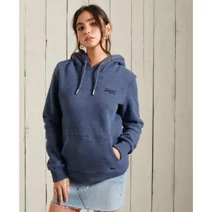 Sweat à capuche classique femme Superdry Orange Label image-0