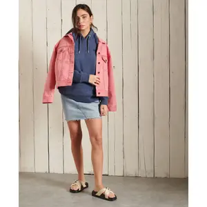 Sweat à capuche classique femme Superdry Orange Label image-1