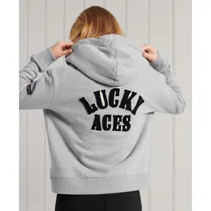 Sudadera corta con capucha de estilo militar para mujer Superdry image-2