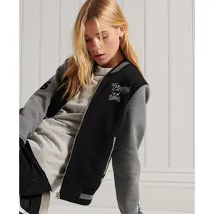 Bomber femme Superdry Collegiate Scripted Baseball image-2