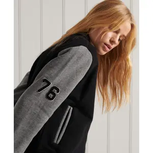 Bomber femme Superdry Collegiate Scripted Baseball image-3