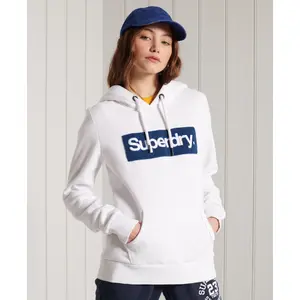 Hættetrøje til kvinder Superdry Workwear Core Logo image-0