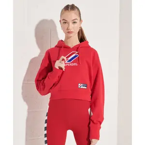Sweat à capuche classique femme Superdry Sportstyle image-0