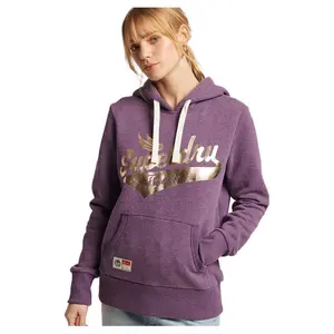Sweat à capuche femme Superdry Vintage Script Style image-0