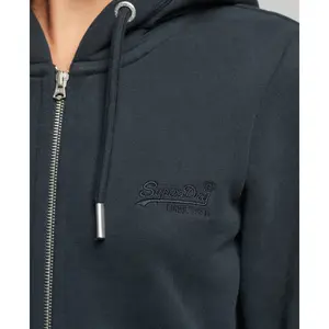 Capuz feminino Superdry Vintage Logo Emb Ziphood image-1