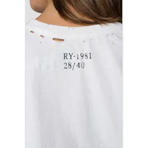 Damen-T-Shirt mit Rundhalsausschnitt Replay aged image-5