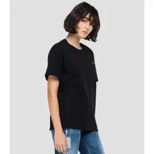 Dames-T-shirt ronde hals Replay aged image-2