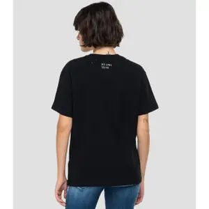 Dames-T-shirt ronde hals Replay aged image-1