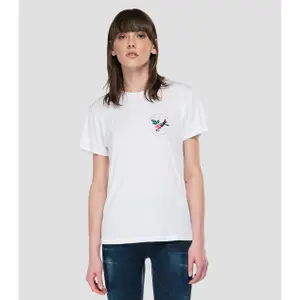 Baumwoll-T-Shirt für Frauen Replay image-1