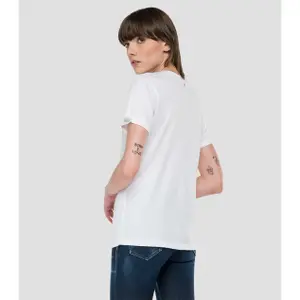 Baumwoll-T-Shirt für Frauen Replay image-2