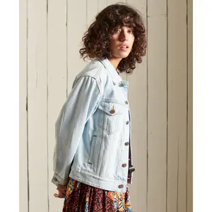 Veste en jean femme Superdry Boyfriend image-3