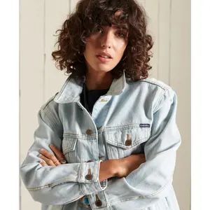 Veste en jean femme Superdry Boyfriend image-4