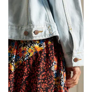 Veste en jean femme Superdry Boyfriend image-6