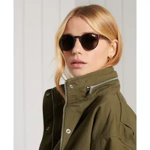 Casaco de ganga curto feminino Superdry Bora image-3