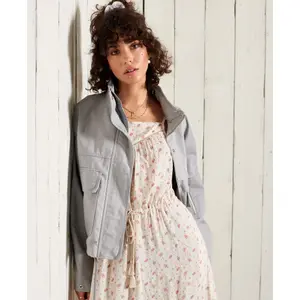 Casaco de ganga feminino Superdry Bora image-1