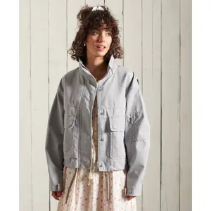 Casaco de ganga feminino Superdry Bora image-0