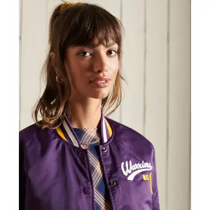 Women's bomber Superdry Varsity image-5