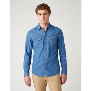 Camisa Wrangler Western Stone image-0