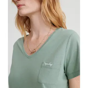 Camiseta feminina Superdry Essential Orange Label image-4