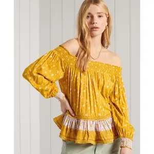 Women's off-the-shoulder top Superdry Ameera image-0