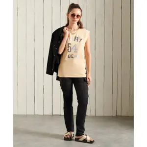 Débardeur femme Superdry Military Logo image-1