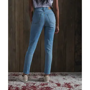 Women's mid-rise slim fit jeans Superdry image-2