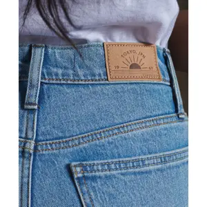 Women's mid-rise slim fit jeans Superdry image-4