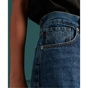 Jean droit à taille haute femme Superdry image-3