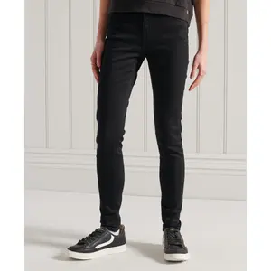Jeans skinny a vita alta da donna Superdry image-1