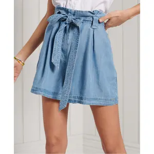 Kurze Hose mit geraffter Taille Superdry Desert image-1