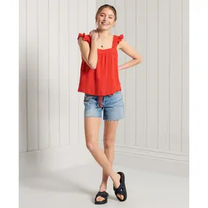 Pantalón corto slim-fit de mujer Superdry Vintage image-1