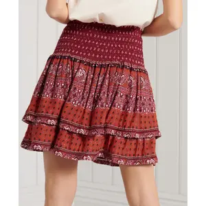 Mini-saia de smock feminino Superdry Ameera image-2