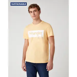 T-shirt Wrangler Logo Lovely Mango image-0