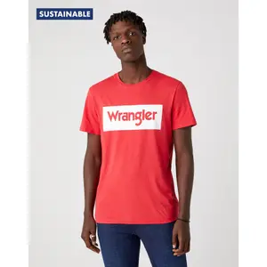 T-shirt Wrangler Logo Rococco image-0