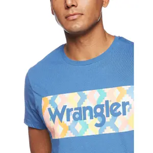 T-shirt Wrangler summer logo image-2