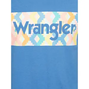T-shirt Wrangler summer logo image-3