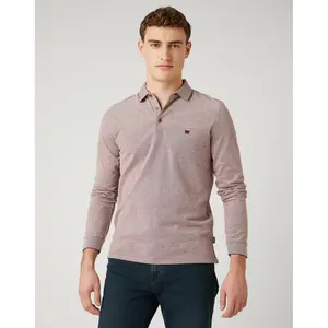 Langarm-Poloshirt Wrangler Refined image-0