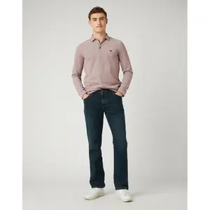 Langarm-Poloshirt Wrangler Refined image-1