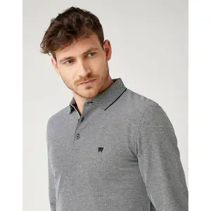 Long sleeve polo shirt Wrangler Refined image-3