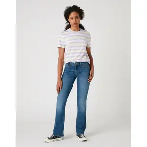 Hochripp-T-Shirt für Frauen Wrangler image-4