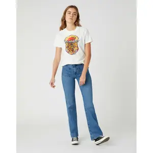 Hochripp-T-Shirt für Frauen Wrangler image-1
