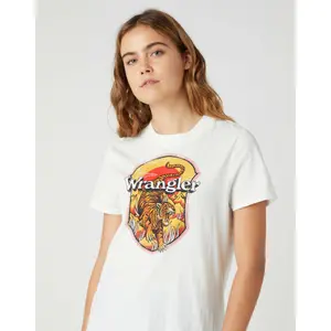 Hochripp-T-Shirt für Frauen Wrangler image-3