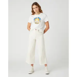 Dames-T-shirt Wrangler High Rib Regular Worn image-1