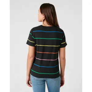 Women's T-shirt Wrangler High Rib Regular Worn image-2