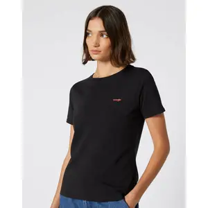 Frauen-T-Shirt Wrangler Logo image-3