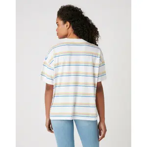 Hochripp-T-Shirt für Frauen Wrangler Girlfriend image-2