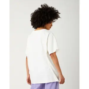 Women's oversized T-shirt Wrangler Wornwhite image-2