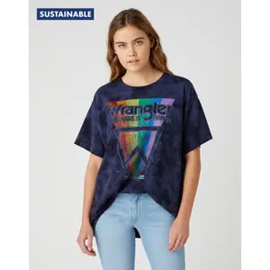 Dames-T-shirt Wrangler Oversized image-0