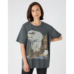 Women's oversized T-shirt Wrangler image-0