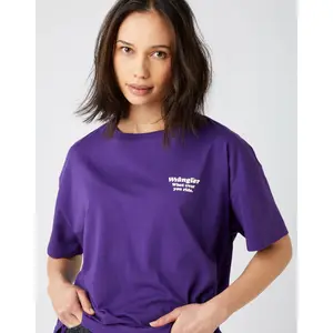 Frauen-T-Shirt Wrangler Girlfriend image-3